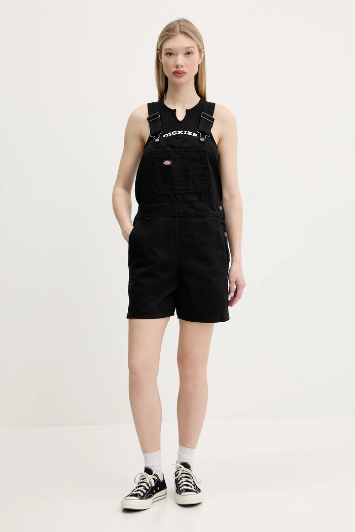 Dickies kantáros farmernadrág DK0A4XPTC401 fekete SS25