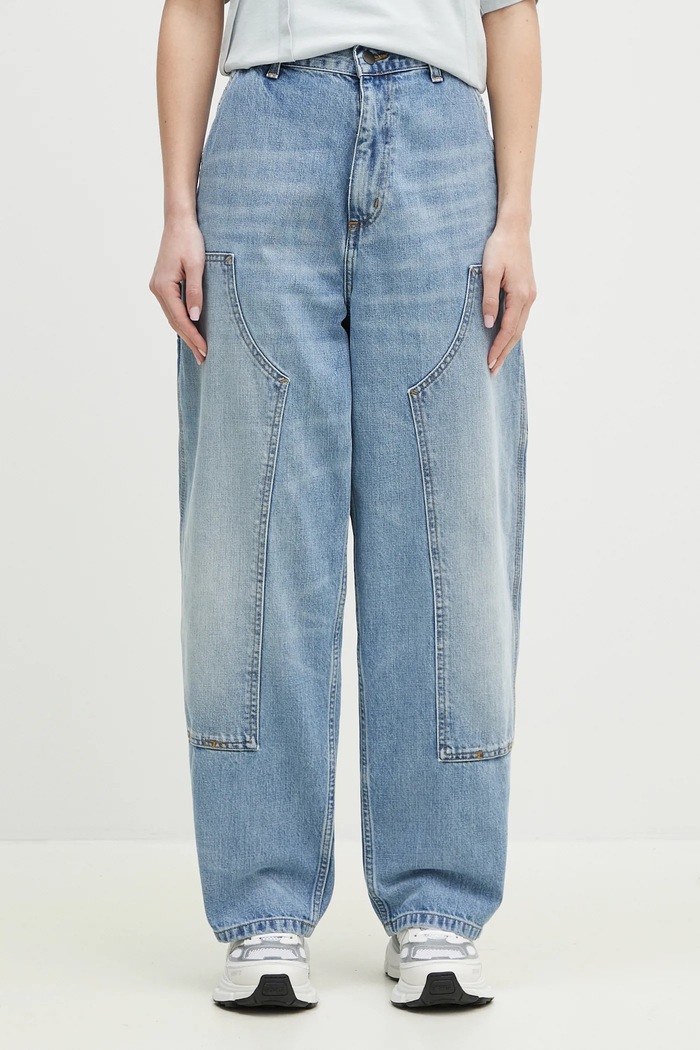 Carhartt WIP jeans Brandon Double Knee Pant blu I034462.01UR