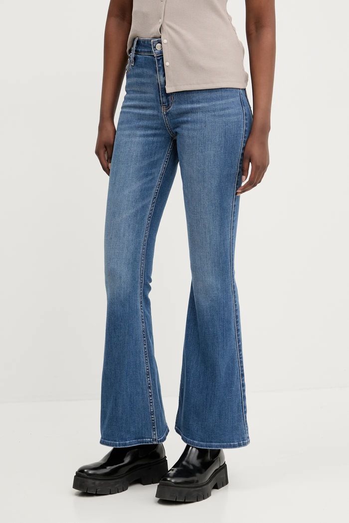 Hollister Co. jeansy niebieski KI355.4165.278