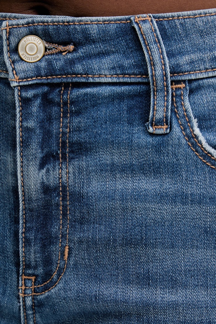 Hollister Co. jeansy niebieski KI355.4165.278