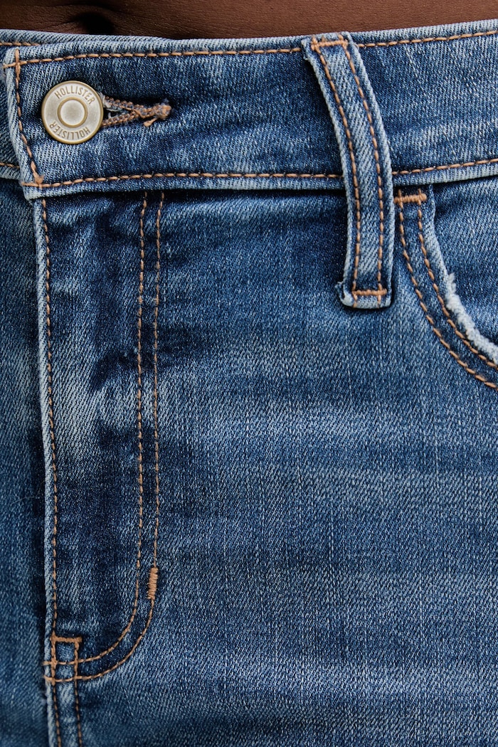 Hollister Co. jeansy niebieski KI355.4165.278