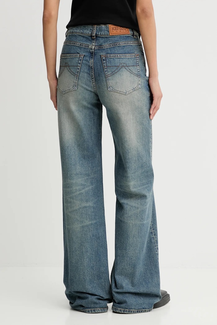 Ρούχα Τζιν παντελόνι Kenzo FF52DP2176S7.DS μπλε