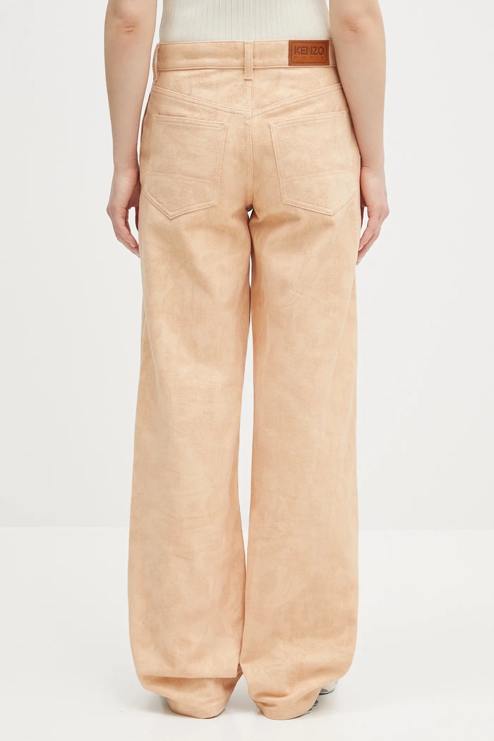 Clothing Kenzo jeans FF52DP2316X9.07 beige