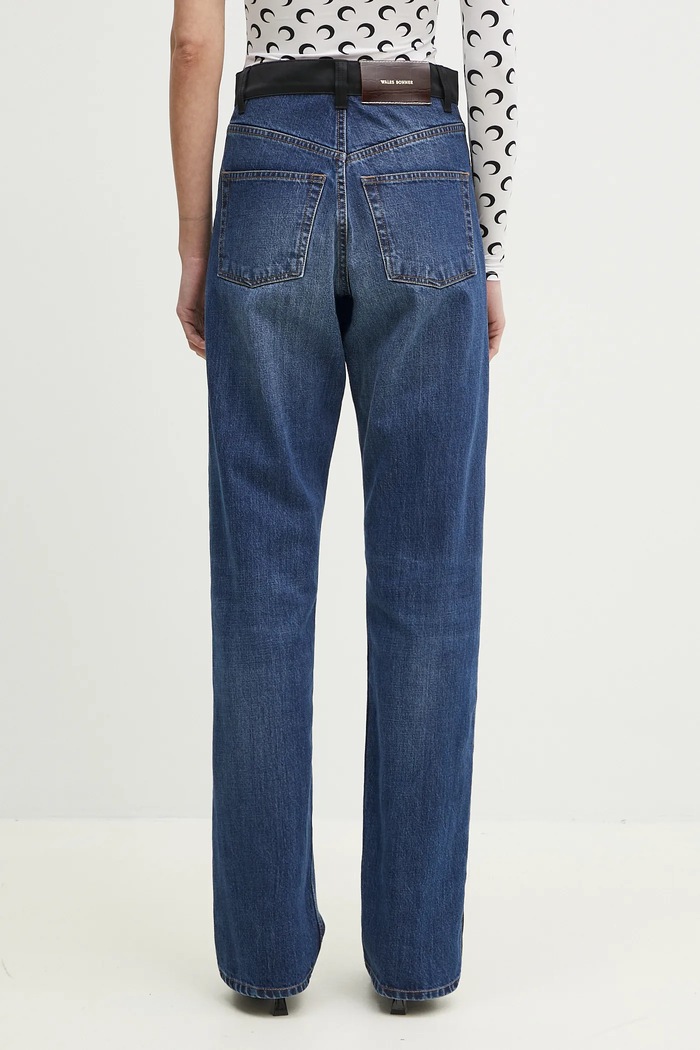 Ruházat Wales Bonner farmer Echo Denim US25DE02.DE01.599.S sötétkék