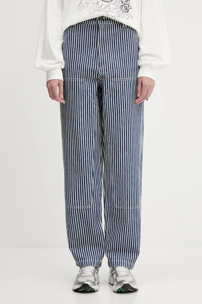 A.P.C. jeans Pantalon Gustav albastru COHHG.M08484