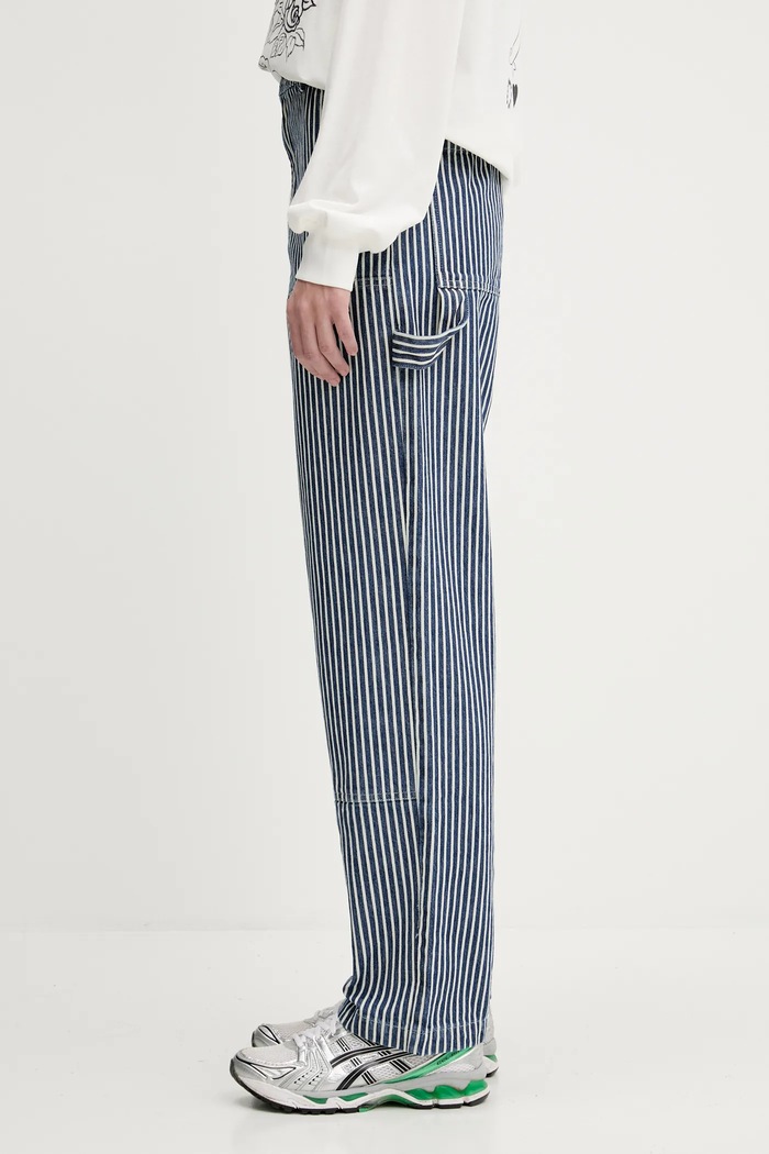 A.P.C. jeans Pantalon Gustav COHHG.M08484 albastru SS25