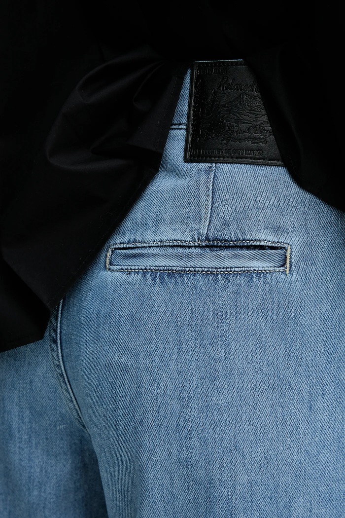 Sisley jeans albastru 4RBXLF077