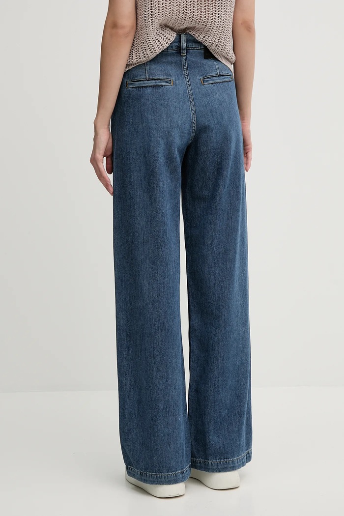 Îmbrăcăminte Sisley jeans 4RBXLF077 albastru