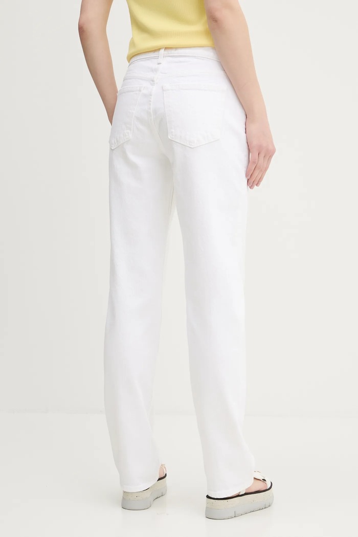 Odjeća Traperice Abercrombie & Fitch KI155.5105.175 bijela