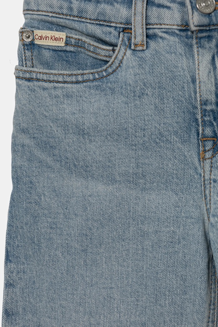 Djevojčice Dječje traperice Calvin Klein Jeans HR WIDE IG0IG02711.PPYA plava