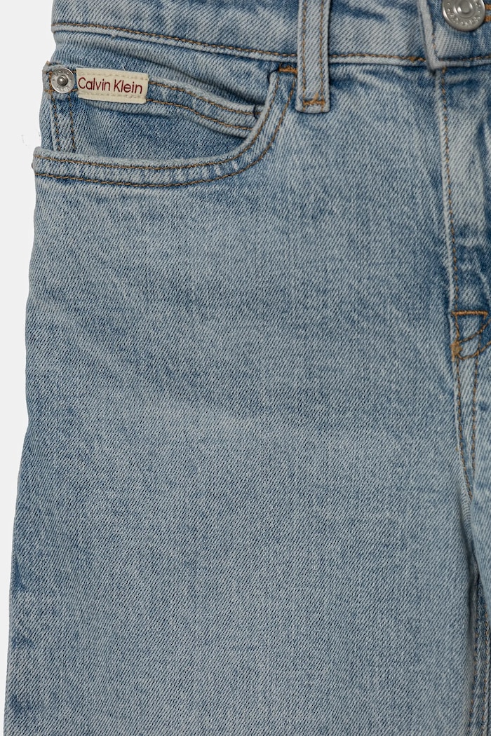 Djevojčice Dječje traperice Calvin Klein Jeans HR WIDE IG0IG02711.PPYA plava