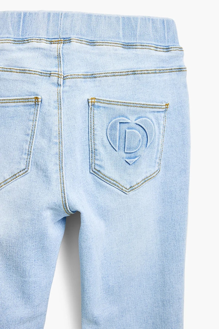 Fete Desigual jeans copii 25SGKD01 albastru