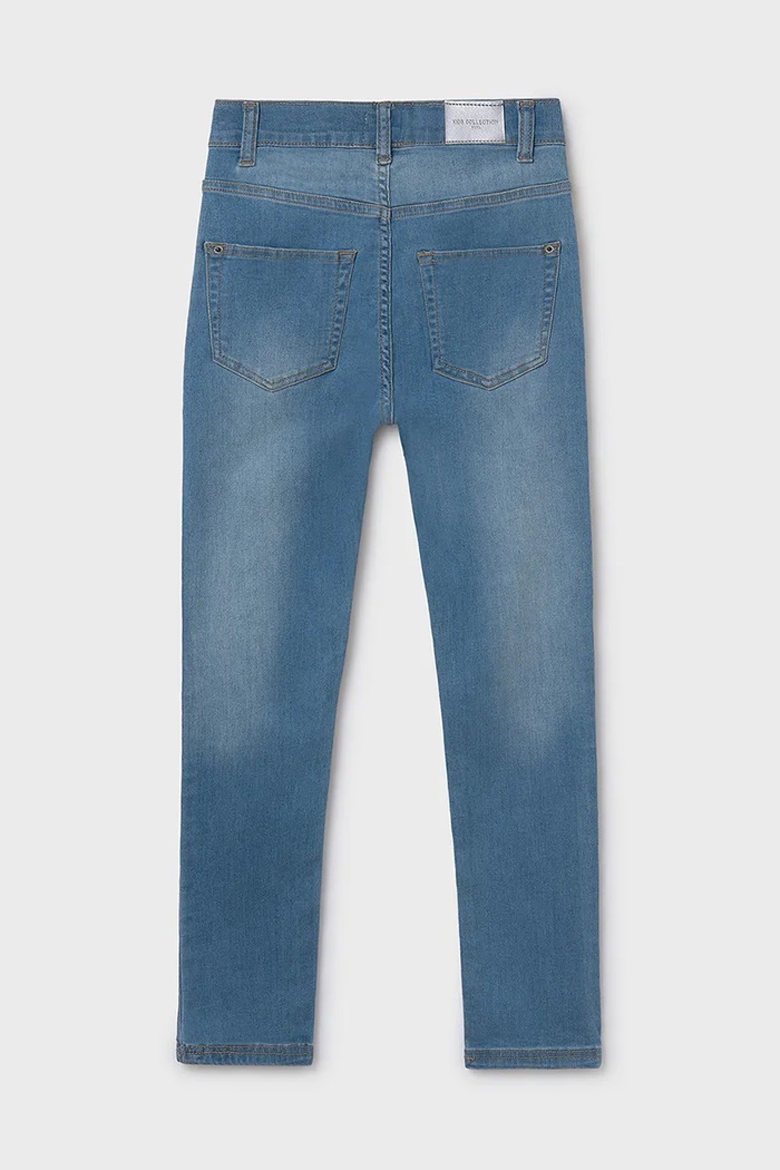 Mayoral jeans copii 554.8F.Junior.PPYA albastru SS25
