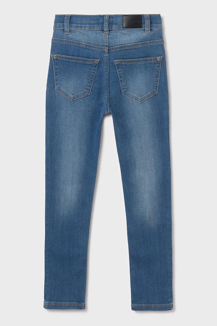Mayoral jeans copii 554.8F.Junior.PPYA albastru SS25