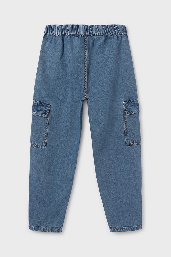 Fete Mayoral jeans copii 6539.8F.Junior.PPYA albastru
