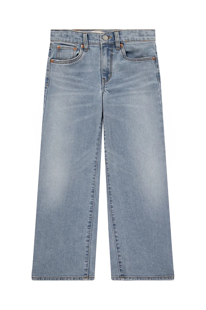 Дитячі джинси Levi's WIDE LEG JEANS Planet friendly блакитний 3EG381