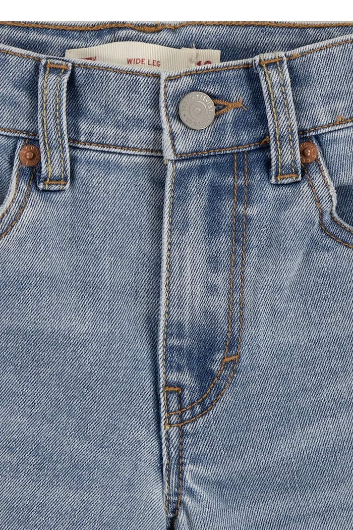 Дитячі джинси Levi's WIDE LEG JEANS блакитний 3EG381