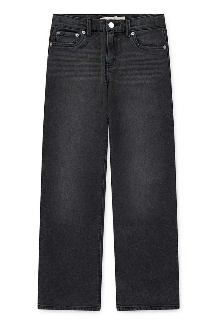 Levi's jeansy dziecięce WIDE LEG JEANS Planet friendly czarny 3EG381