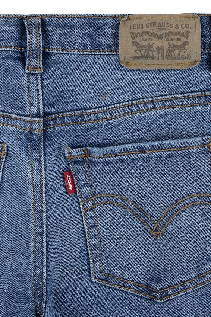 Детски дънки Levi's 726 HIGH RISE FLARE JEAN син 3EG970
