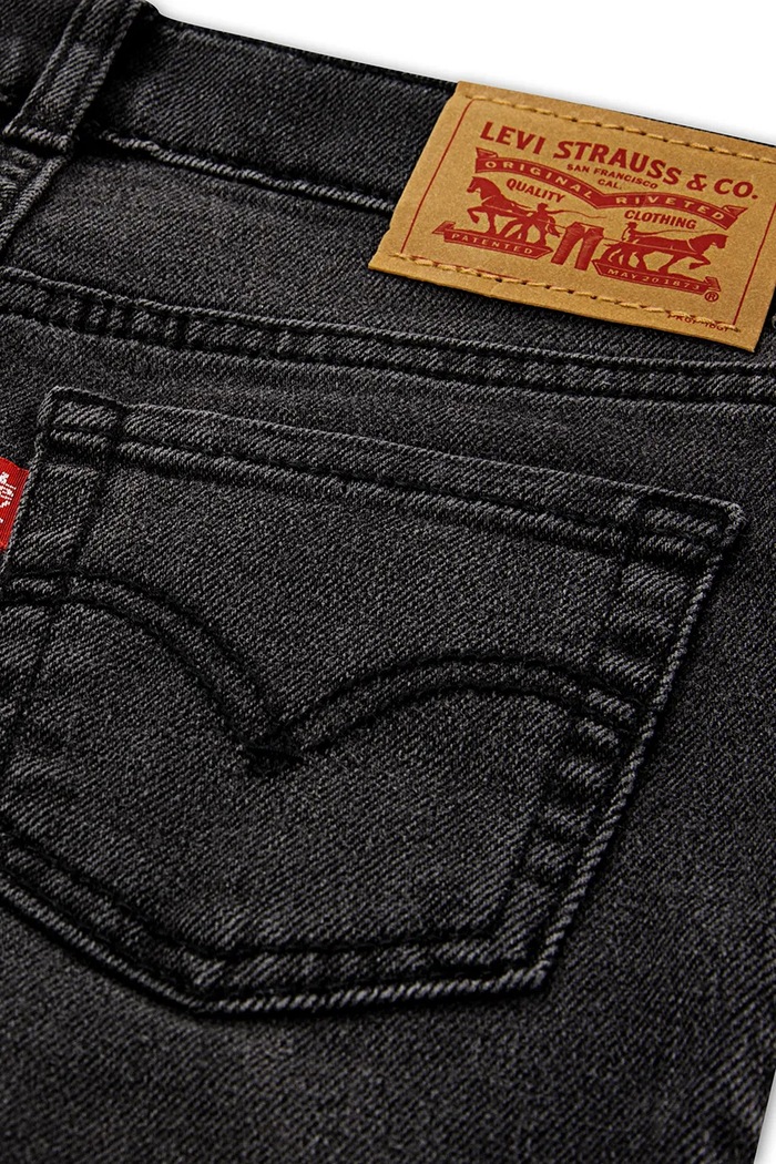 Levi's τζιν flare παιδικά 726 HIGH RISE FLARE JEAN 3EG970 μαύρο