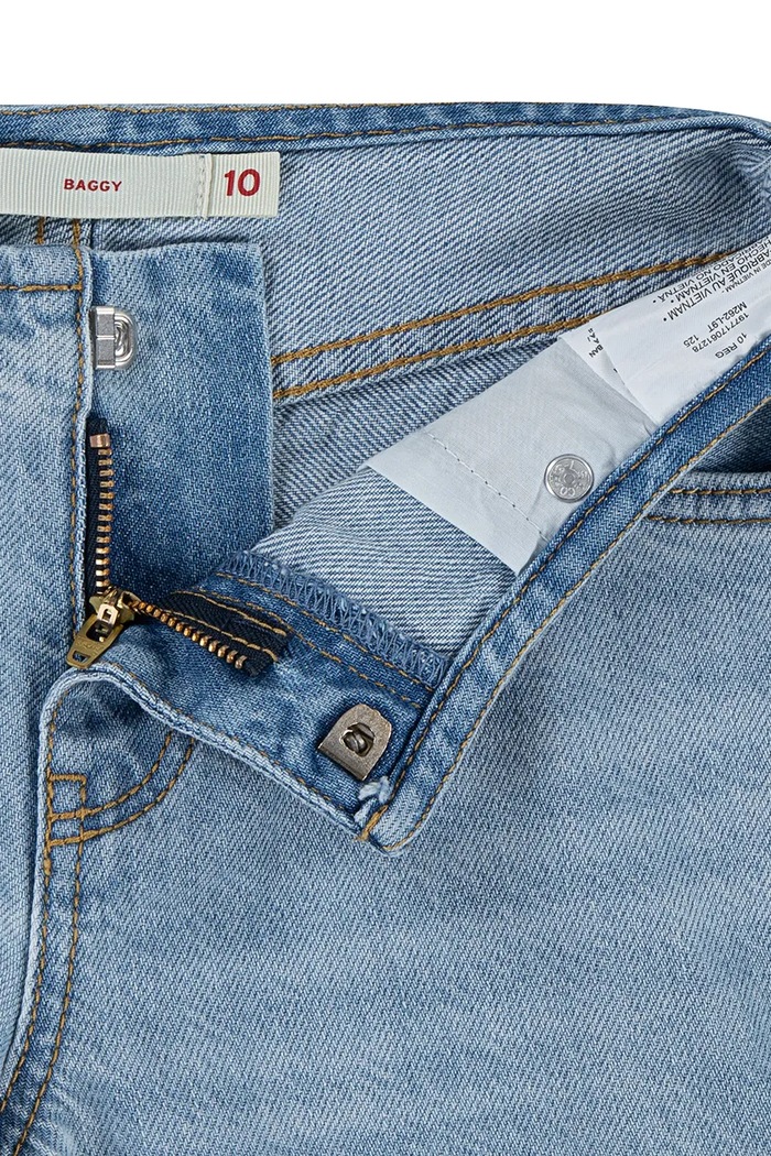 Дитячі джинси Levi's LOW RISE BAGGY блакитний 4EM262