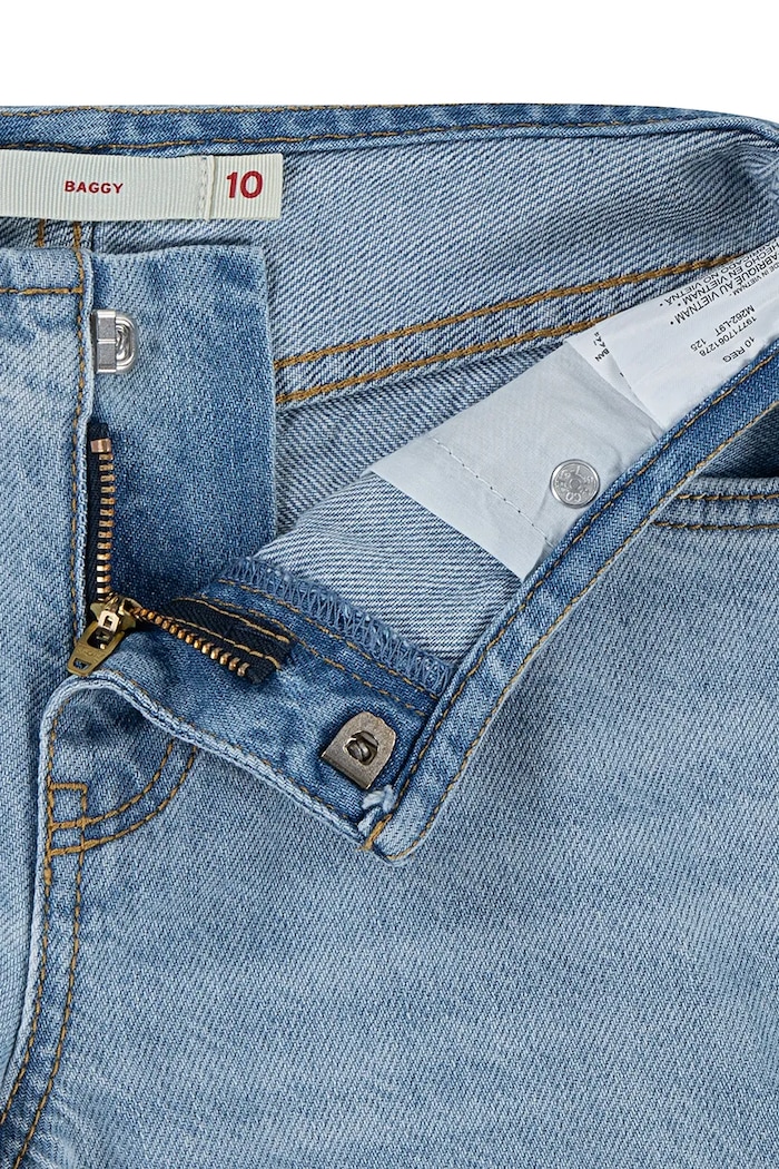 Дитячі джинси Levi's LOW RISE BAGGY блакитний 4EM262