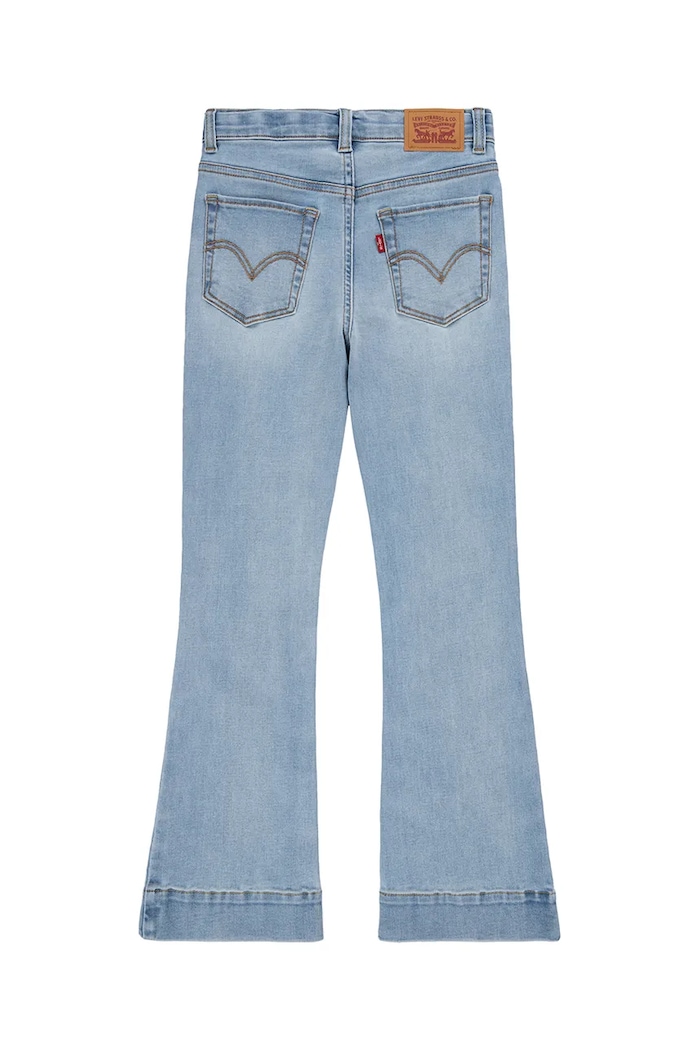 Момиче Детски дънки Levi's 726 FLARE JEAN 4EM263 син