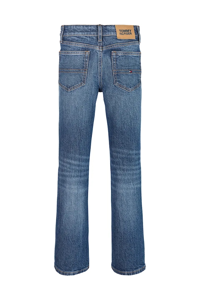 Dievča Detské rifle Tommy Hilfiger FLARE KG0KG08407.PPYA modrá
