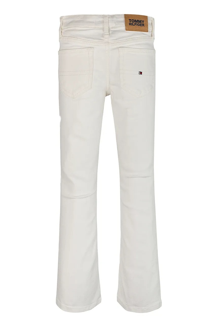 Κοριτσίστικα Παιδικά τζιν Tommy Hilfiger FLARE KG0KG08408.PPYA λευκό