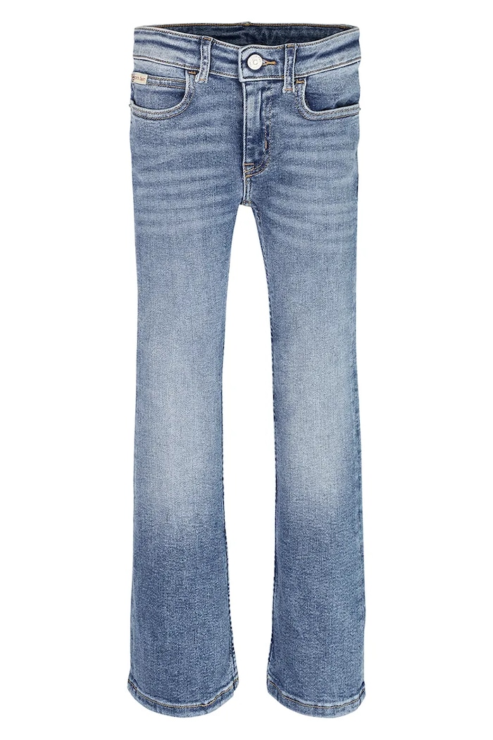 Otroške kavbojke Calvin Klein Jeans ESS FLARE IG0IG02835.PPYA modra SS25
