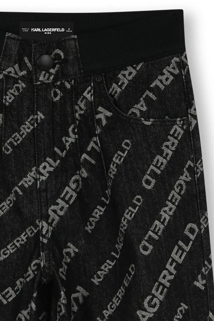 Jeans copii Karl Lagerfeld Z30450.114.150 negru