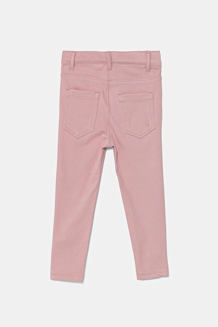 Παιδικά τζιν United Colors of Benetton 46D6GE02D.P.Seasonal ροζ SS25