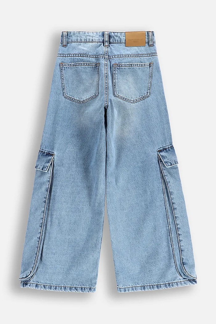 Fete Coccodrillo jeans WC5123105JCG bleumarin
