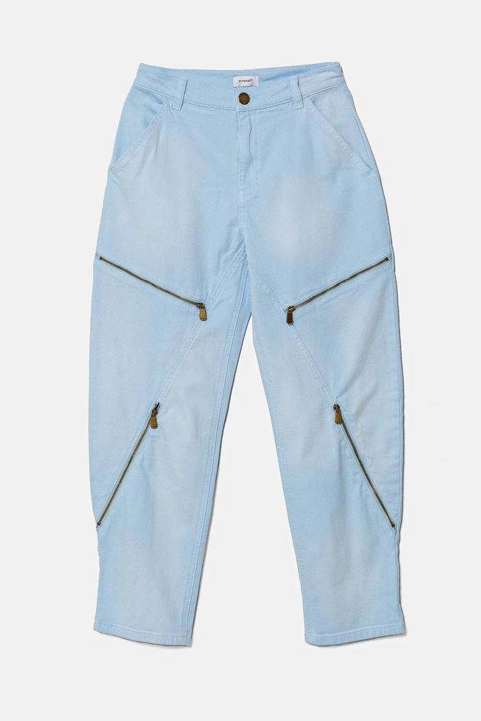Otroške kavbojke Pinko KFPA002.0.CE192 modra SS25