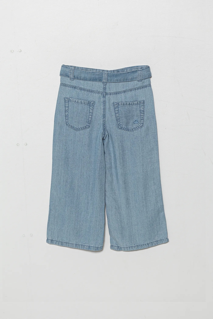 Τζιν παντελόνι United Colors of Benetton 4FFKGE02E.P.Seasonal μπλε SS25