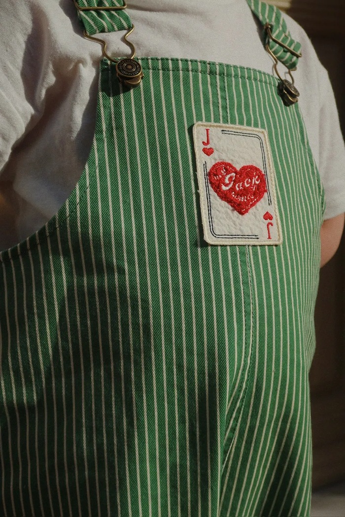 Konges Sløjd Dětské bavlněné lacláče Konges Sløjd RHW X KS JACK OVERALLS GOTS KS103602