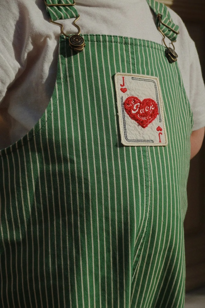 Konges Sløjd Dětské bavlněné lacláče Konges Sløjd RHW X KS JACK OVERALLS GOTS KS103602