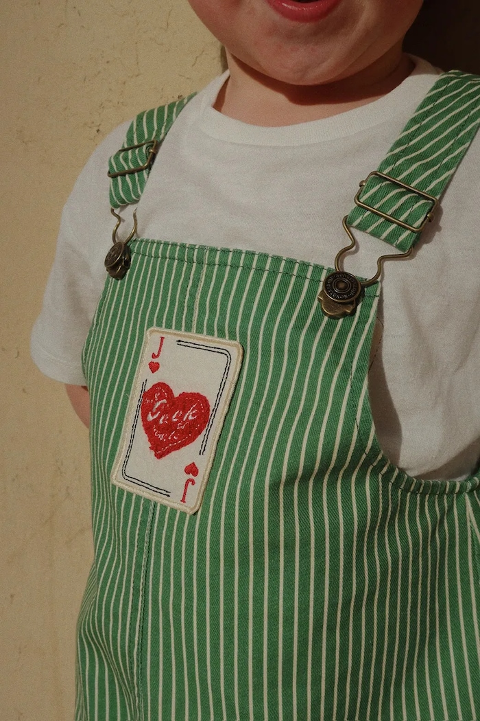 Konges Sløjd Dětské bavlněné lacláče Konges Sløjd RHW X KS JACK OVERALLS GOTS KS103602