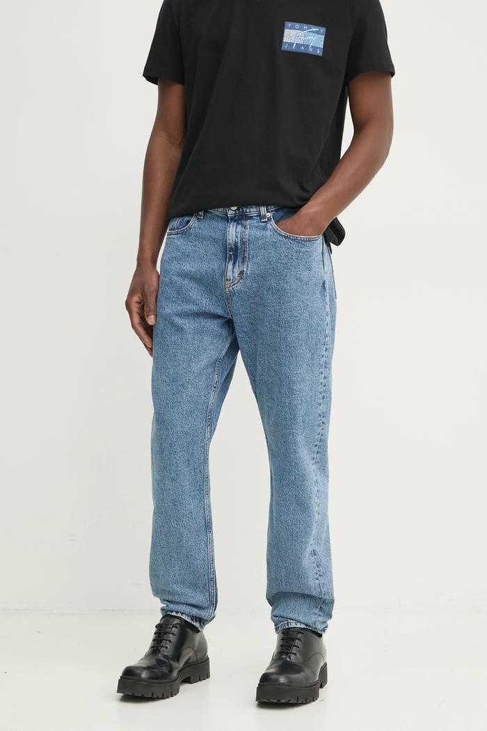 Tommy Jeans jeansy niebieski DM0DM20545