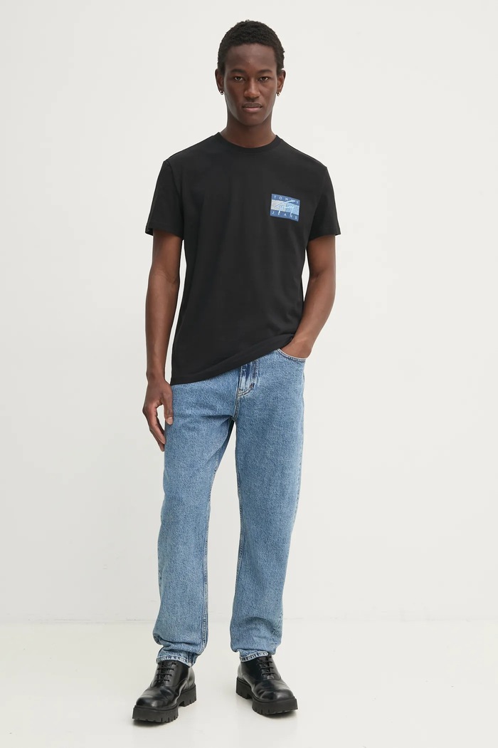 Tommy Jeans jeansy DM0DM20545 niebieski AW25