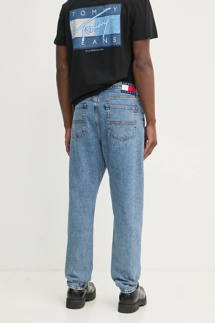 Odzież Tommy Jeans jeansy DM0DM20545 niebieski