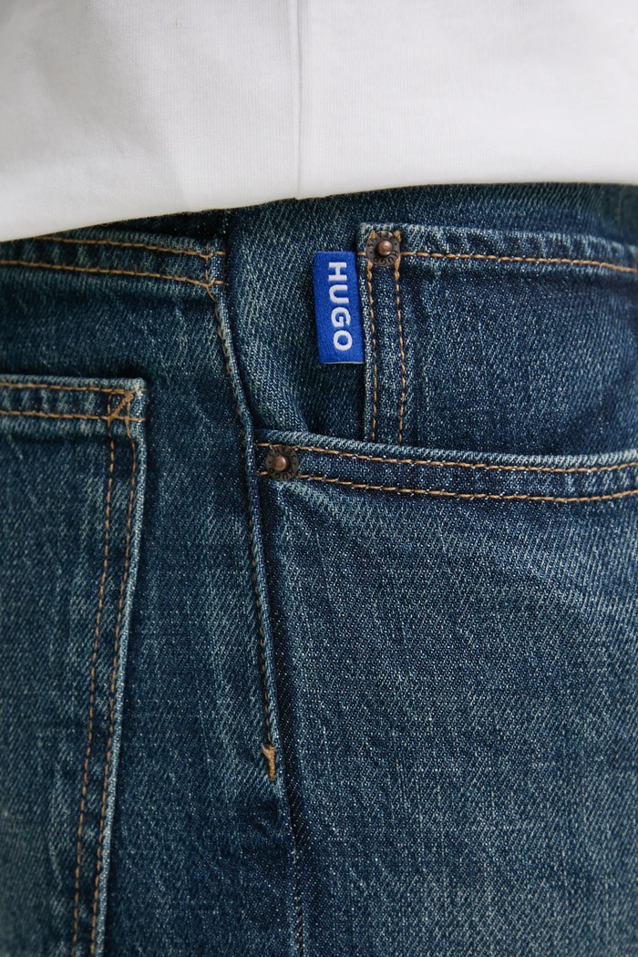 HUGO Blue jeansy niebieski 50529133