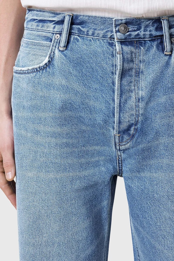 Îmbrăcăminte AllSaints blugi din bumbac LENNY M011EA albastru