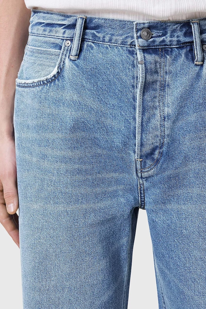 Îmbrăcăminte AllSaints blugi din bumbac LENNY M011EA albastru