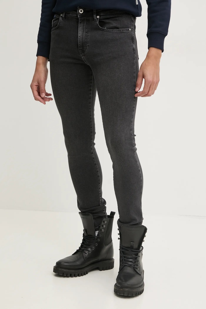 Karl Lagerfeld Jeans jeansy czarny A1M10096