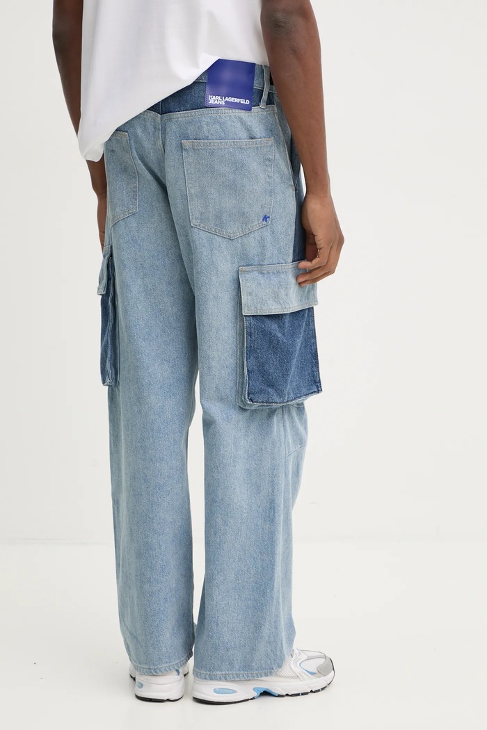 Odjeća Traperice Karl Lagerfeld Jeans A1M10141 plava