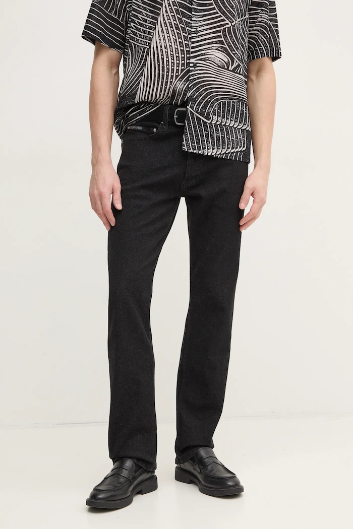 Džíny Calvin Klein Jeans černá J30J326546