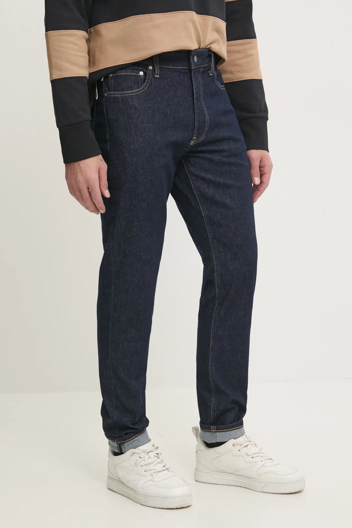 Džíny Calvin Klein námořnická modř K10K113983