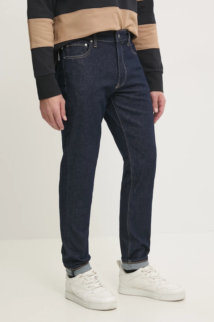 Džíny Calvin Klein námořnická modř K10K113983