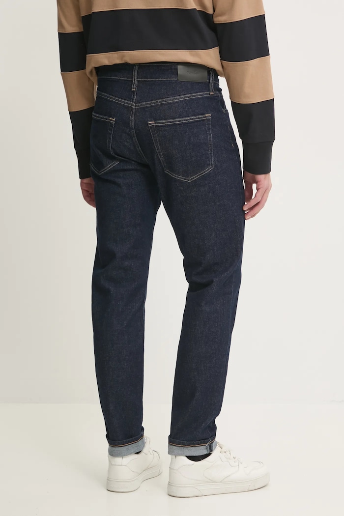 Oblečení Džíny Calvin Klein K10K113983 námořnická modř